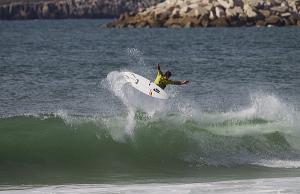 Caption: Julian Wilson (AUS), 23, claimed his maiden ASP WCT win today at the Rip Curl Pro Portugal.